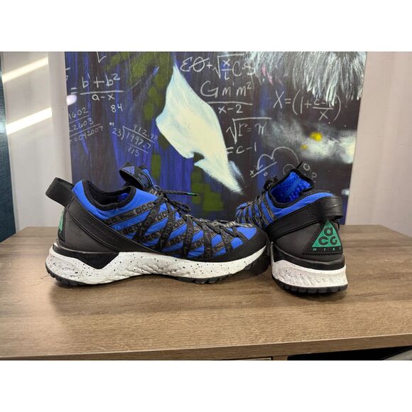 Nike ACG React Terra Gobe Hyper Royal Black Mens Size 10.5 - Picture 2 of 8